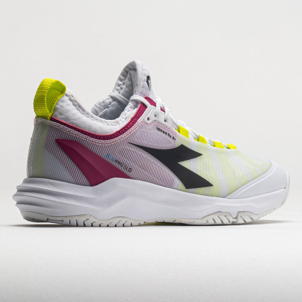 Diadora Speed Blushield Fly 4+ AG Women's White/Black/Vivacious