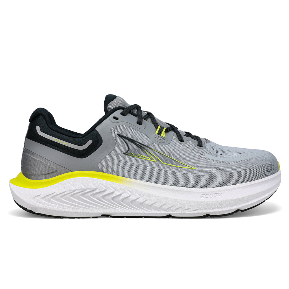 Men's Altra Paradigm 7, Gray/Lime, 10.5 D Medium