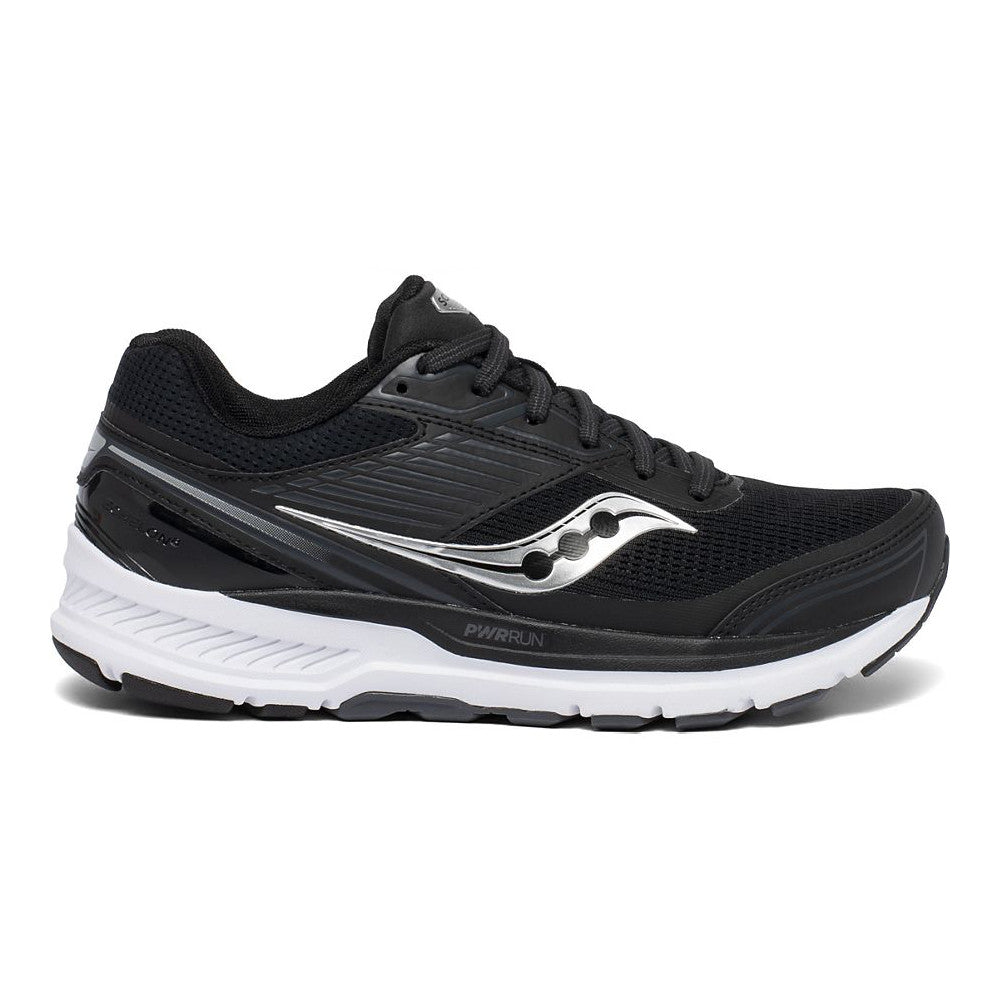 Women's Saucony Echelon 8, Black/White, 9.5 D Wide