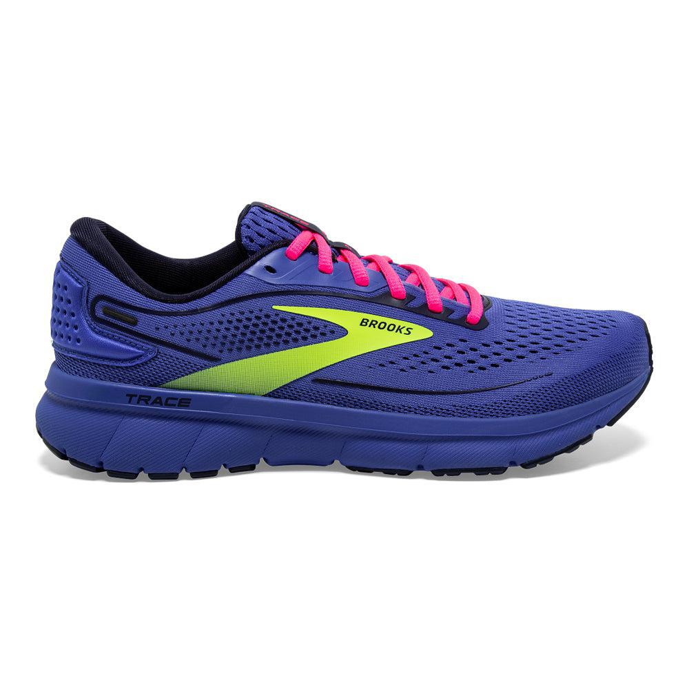Women's Brooks Trace 2, Blue/Pink/Nightlife, 10 B Medium
