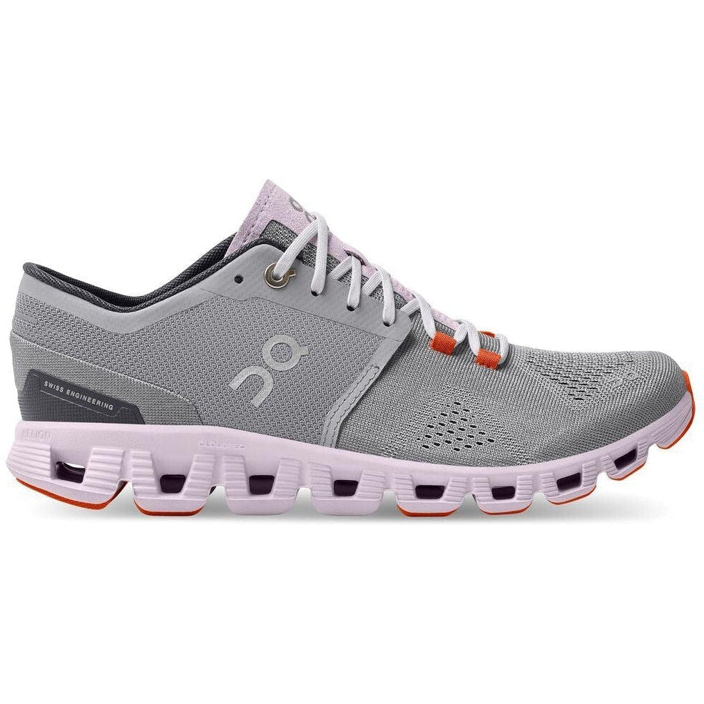 Women's On Cloud X, Alloy/Lily, 7.5 B Medium