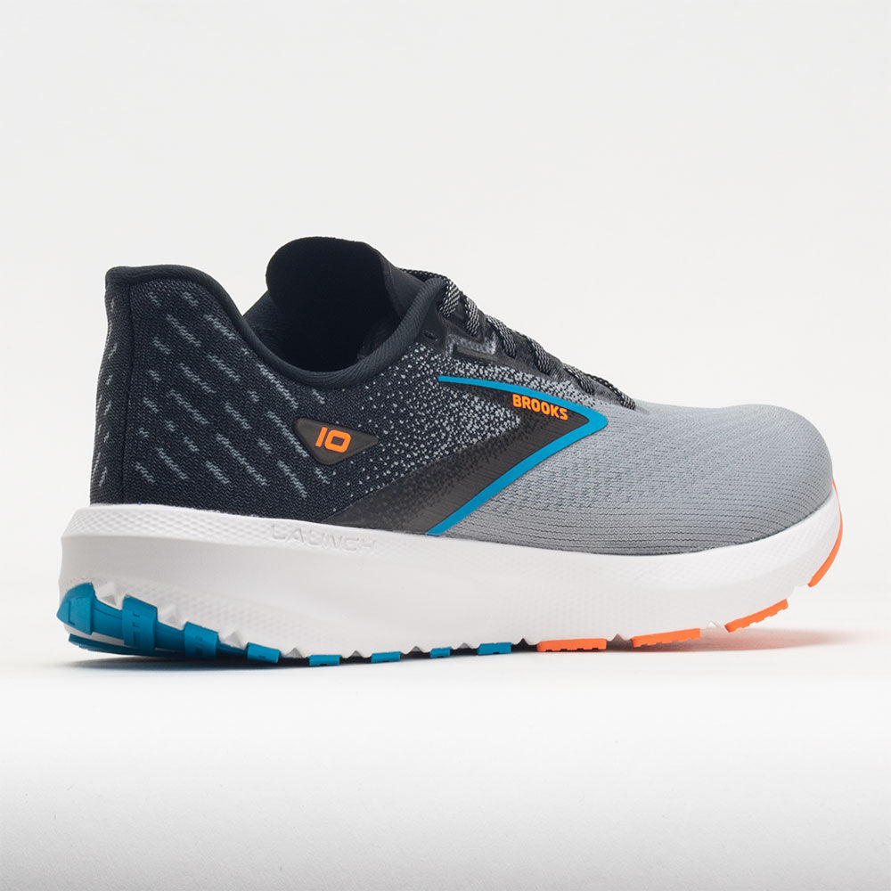 Brooks Launch 10 Men's Black/Grey/Orange Clown Fish
