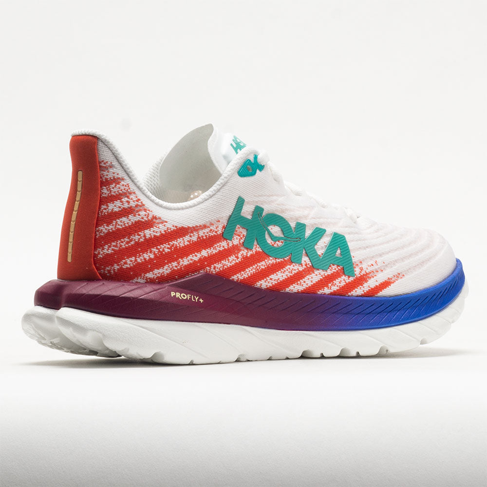 HOKA Mach 5 Men's White/Flame