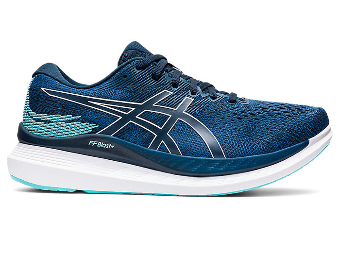 Men's Asics Glideride 3, Mako Blue/French Blue, 8.5 D Medium