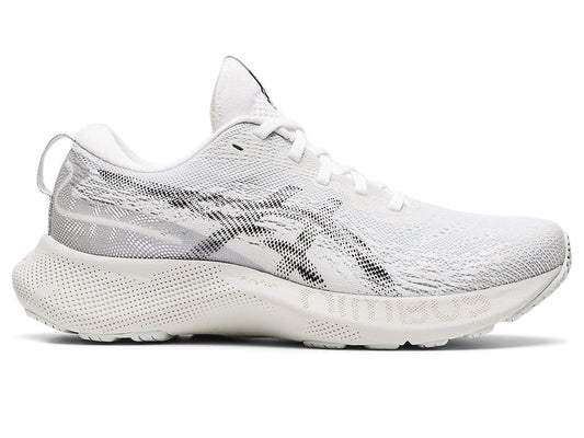 Men's Asics Gel-Nimbus Lite 3, White/Black, 10.5 D Medium
