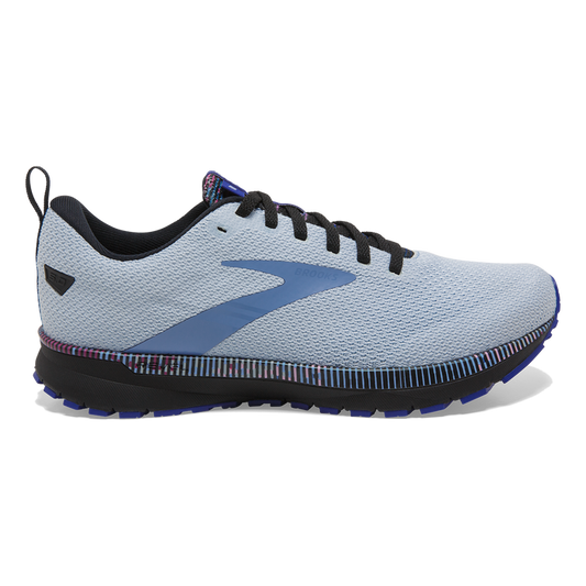 Women's Brooks Revel 5, Heather/Grapemist/Black, 7.5 B Medium