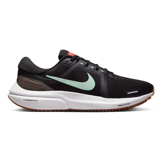 Women's Nike Air Zoom Vomero 16, Black/Mint Foam-Canyon Rust, 9 B Medium