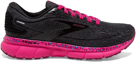 Women's Brooks Trace 2, Magenta/Black/Ebony, 6 B Medium
