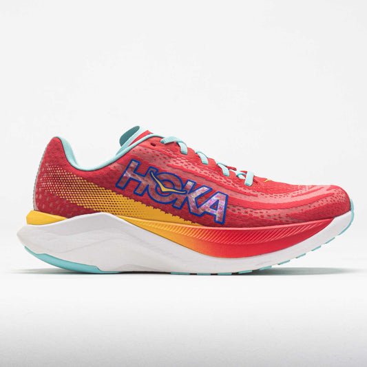 HOKA Mach X Men's  Cerise/Cloudless