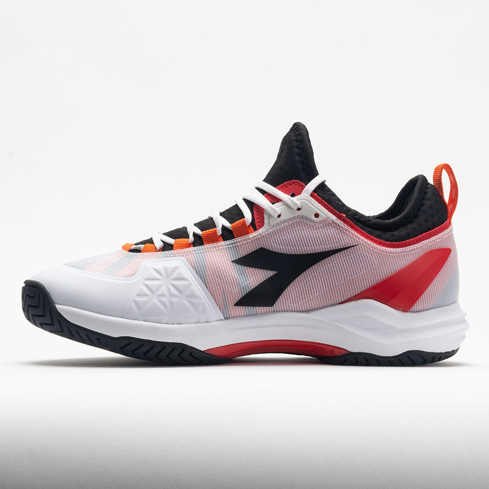 Diadora Speed Blushield Fly AG Men's  White/Black/Fiery Red