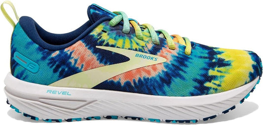 Women's Brooks Revel 6, Blue/Bachelor Button/White, 10 B Medium