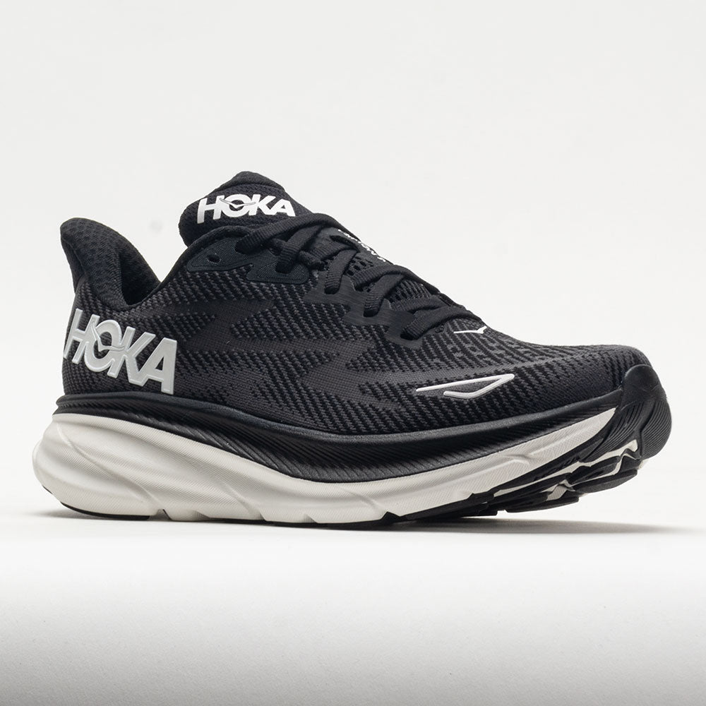 HOKA Clifton 9 Women's  Black/White