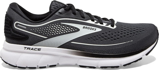 Women's Brooks Trace 2, Ebony/Black/White, 10.5 B Medium