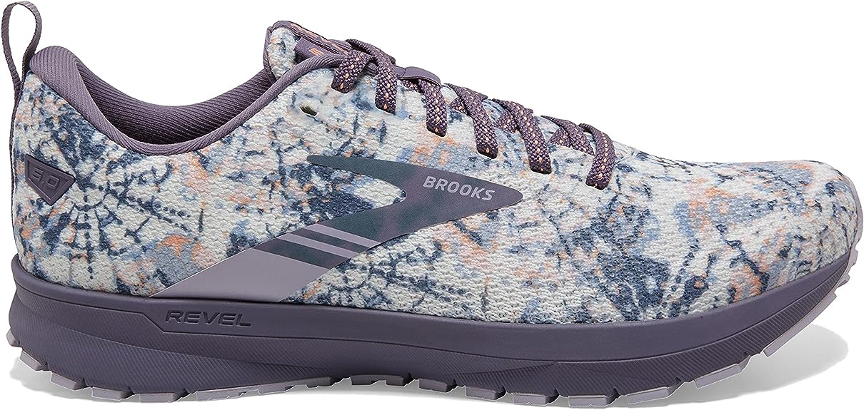 Women's Brooks Revel 5, Cadet/Thistle/White, 8.5 B Medium
