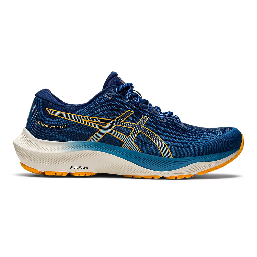 Men's Asics GEL-Kayano Lite 3, Azure/Amber, 8.5 D Medium
