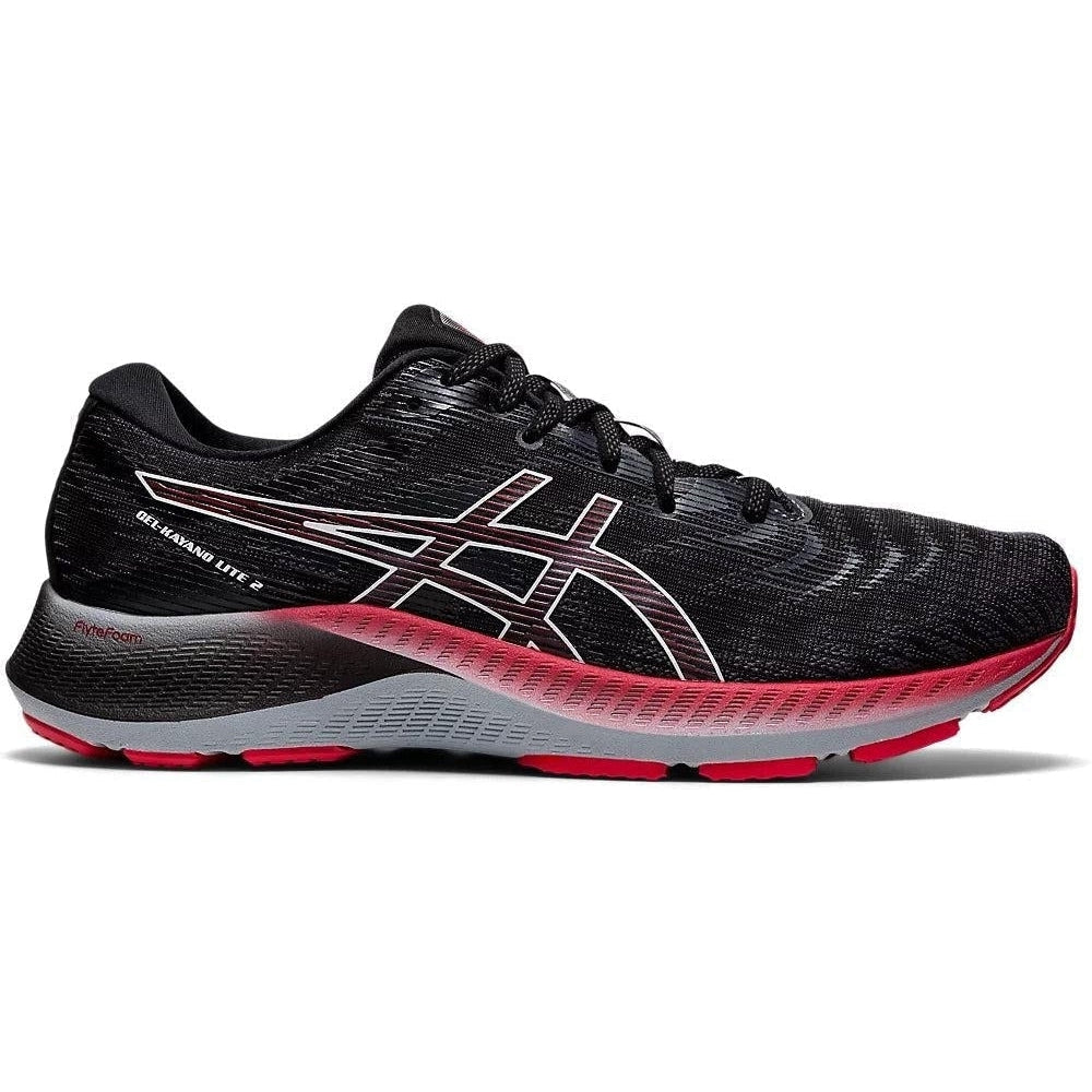 Men's Asics Gel-Kayano Lite 2, Black/White, 14 D Medium