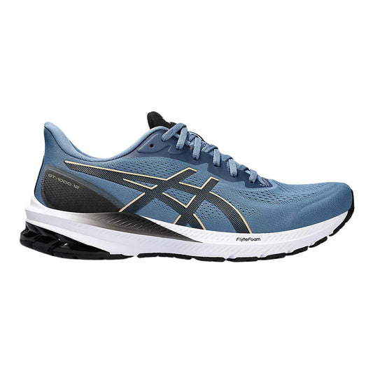 Men's Asics GT-1000 12, Storm Blue/Dune, 11 D Medium