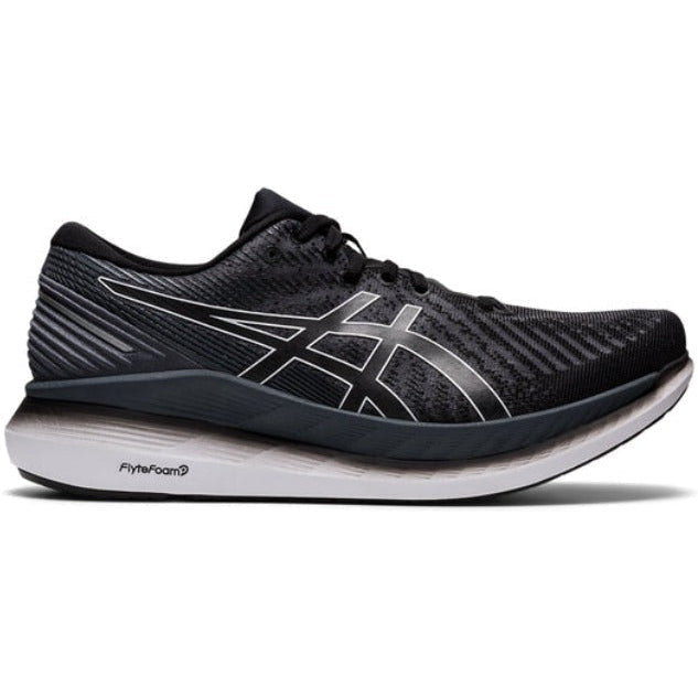 Men's Asics Glideride 2, Black/Carrier Grey, 9 D Medium