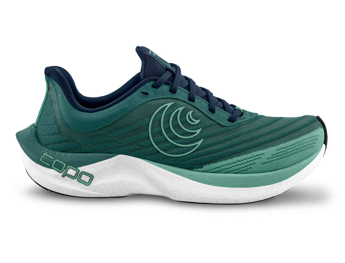 Women's Topo Athletic Cyclone 2, Ocean/Mint, 8.5 B Medium