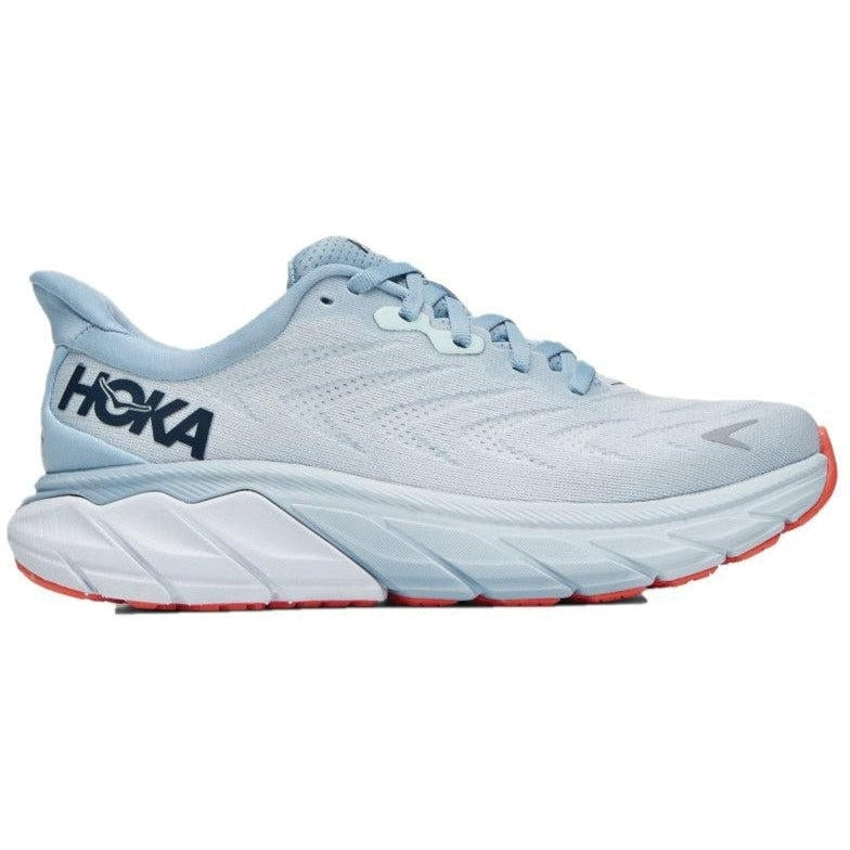 Women's Hoka One One Arahi 6, Plein Air/Blue Fog, 11 B Medium