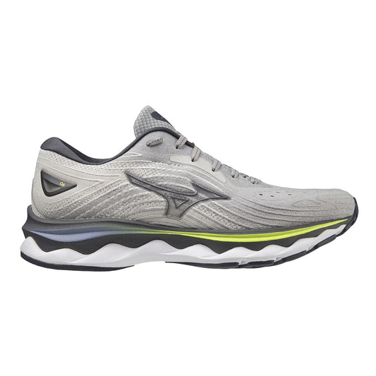 Women's Mizuno Wave Sky 6, Ultimate Grey, 8 B Medium