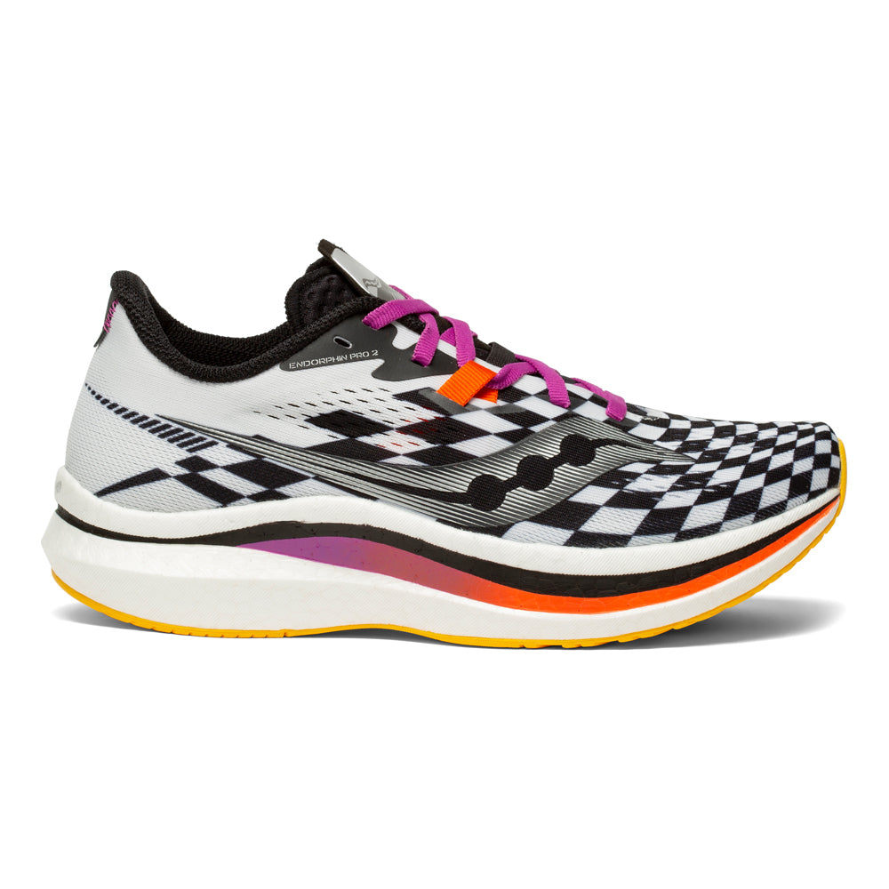 Women's Saucony Endorphin Pro 2, Reverie/Noir, 6.5 B Medium