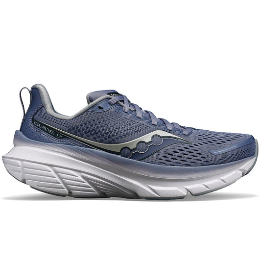 Women's Saucony Guide 17, Iris, 8.5 D Wide