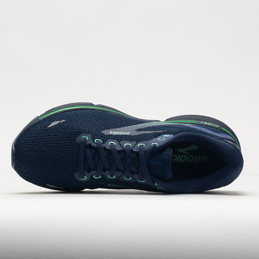 Brooks Ghost 15 Men's  Crown Blue/Black/Green