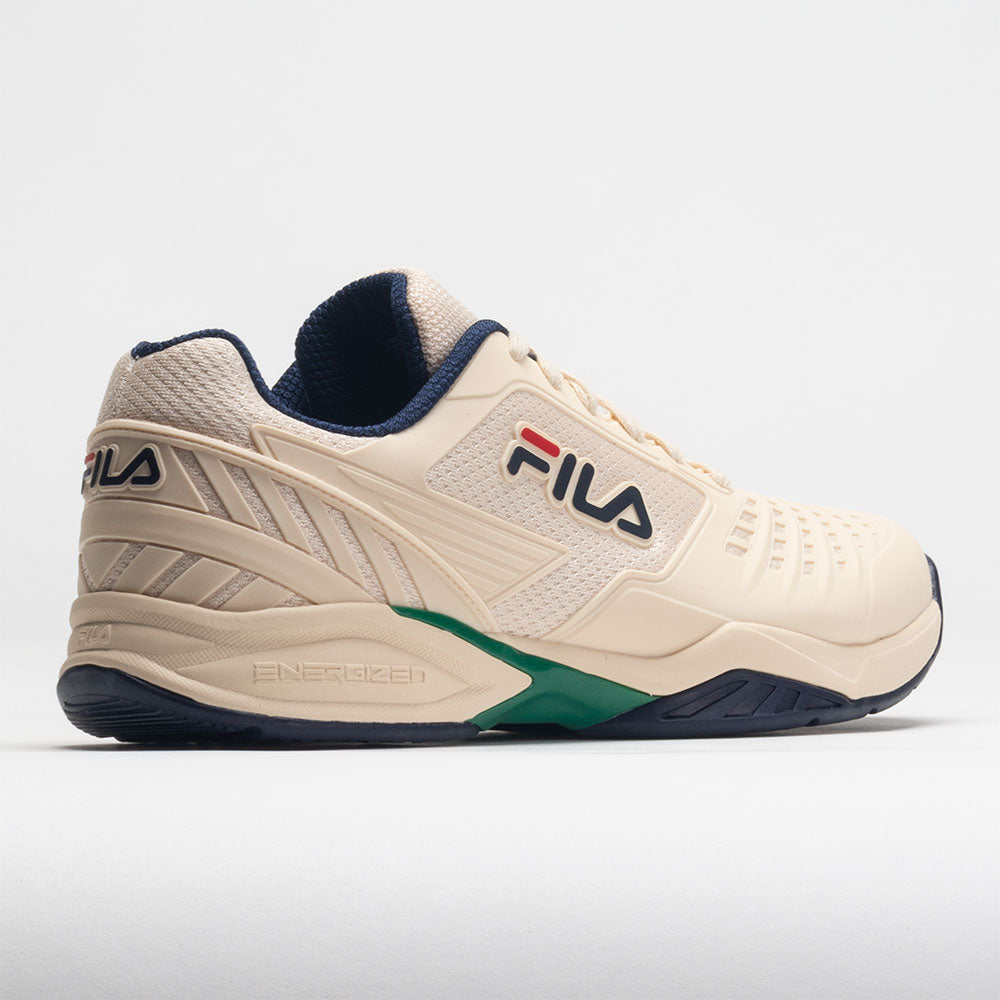 Fila Axilus 2 Energized Men's  Ecru/FILA Navy/Ultramarine Green