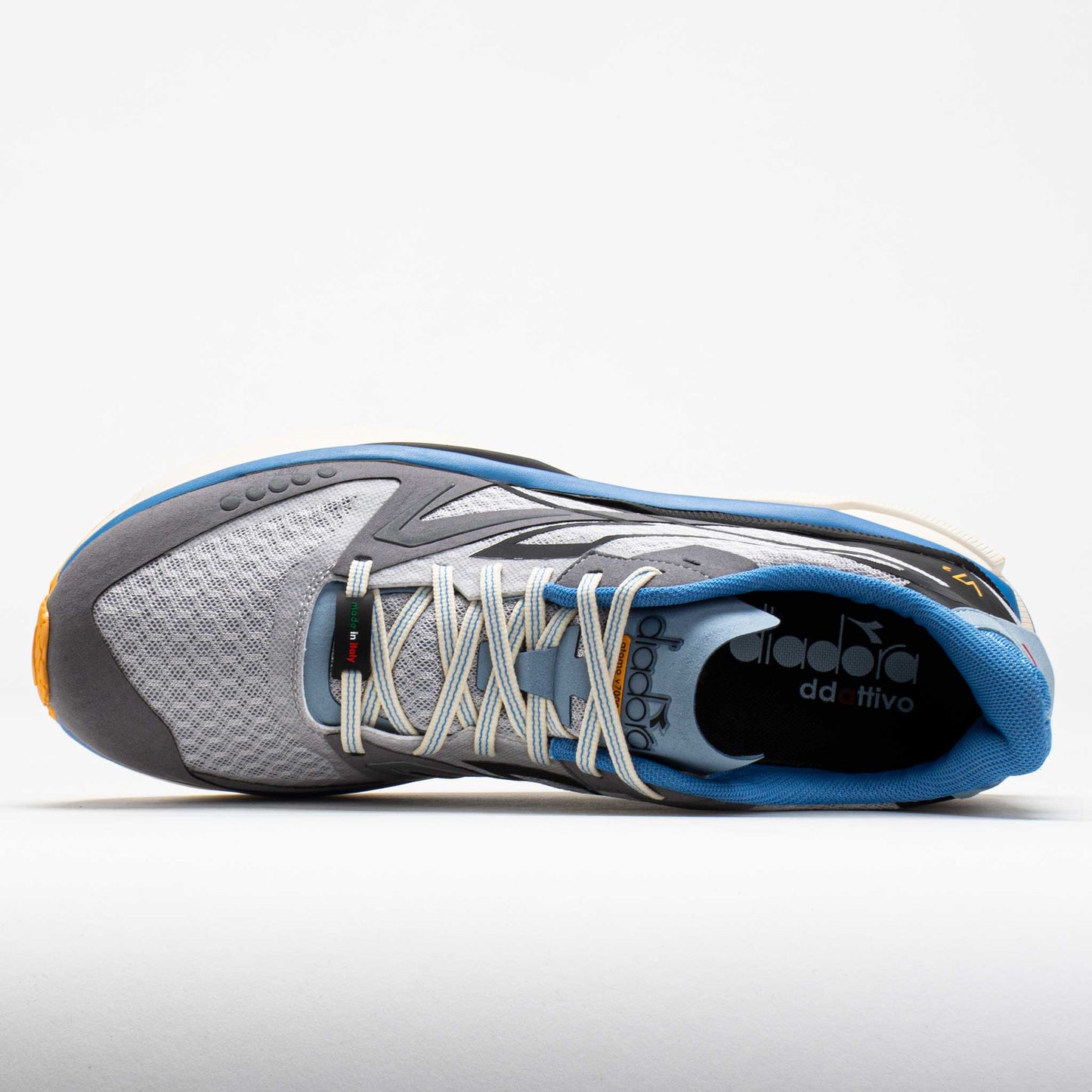 Diadora Atomo v7000-2 Unisex  Silver DD/Black/Pacific Coast