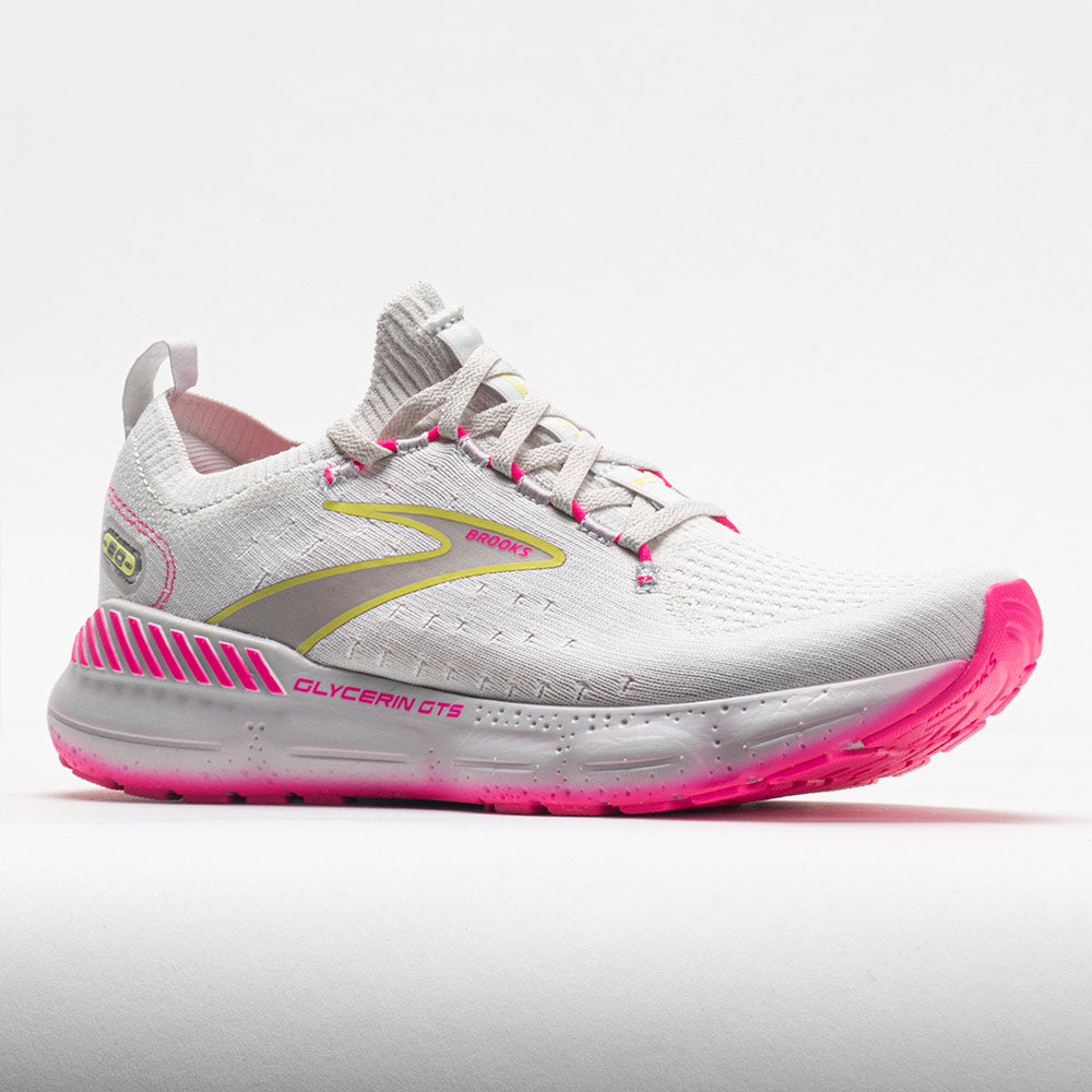 Brooks Glycerin StealthFit GTS 20 Women's  Grey/Yellow/Pink