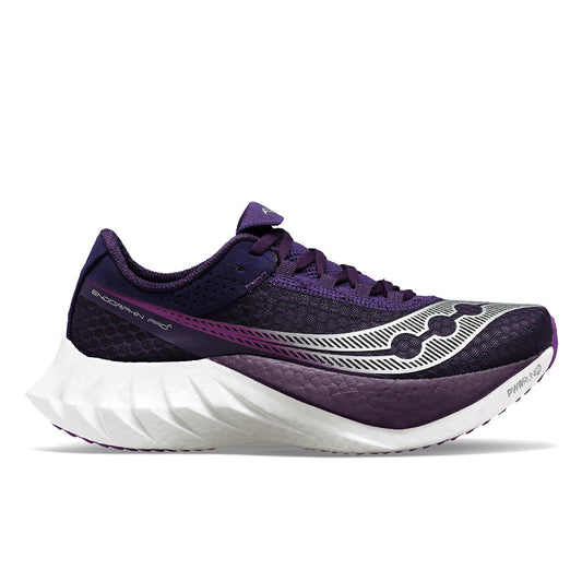 Women's Saucony Endorphin Pro 4, Cavern/Violet, 9.5 B Medium