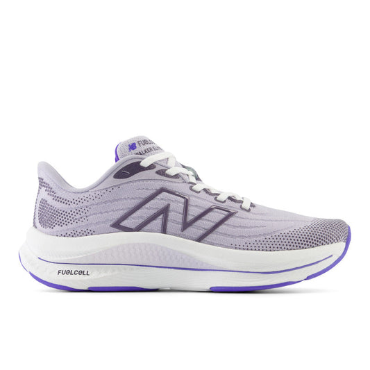 Women's New Balance FuelCell Walker Elite, Grey Violet/Electric Indigo Shadow, 9 B Medium