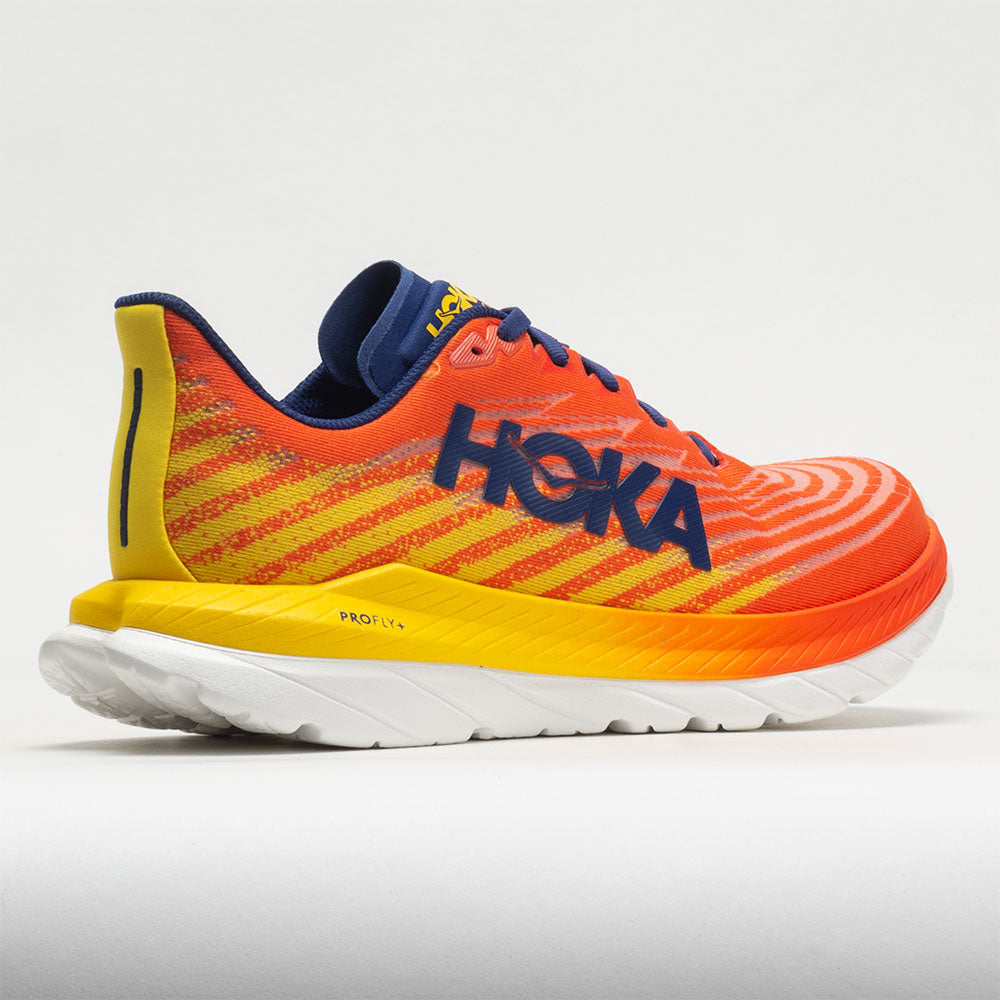 HOKA Mach 5 Men's  Flame/Dandelion